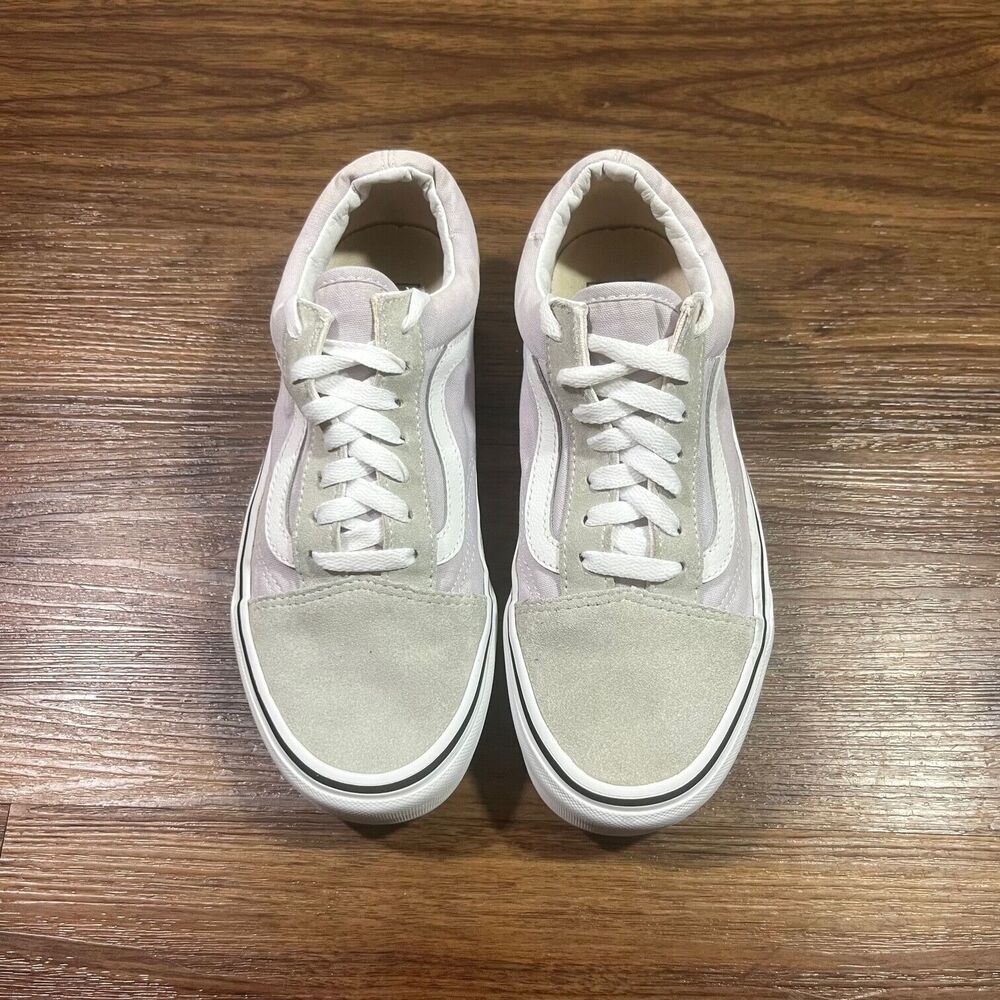 VANS Old Skool Classic Skate Casual Sneakers Purple/Grey Men's 6.0 Women's 7.5
